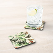 Dessous-de-verre Jardin des papillons et des fleurs (Côté Droit)