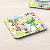 Dessous-de-verre Jardin d'été (Côté gauche)