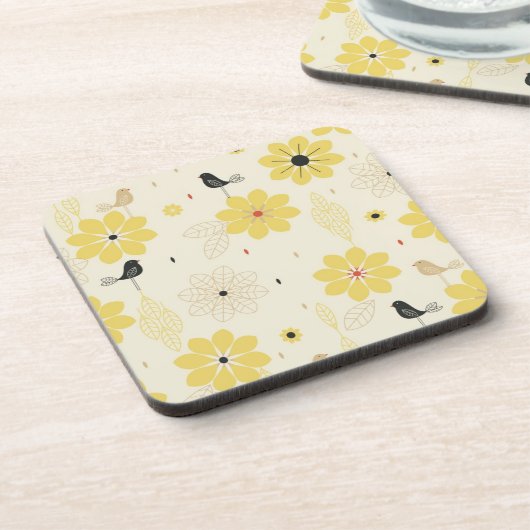 Dessous-de-verre Jardin d'oiseau (Côté gauche)