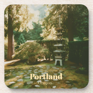 Dessous-de-verre Jardin Japonais, Portland, Oregon Souvenir