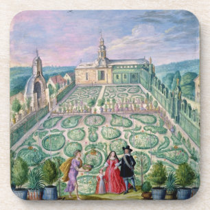 Dessous-de-verre Jardin néerlandais, 1650 (la semaine sur le