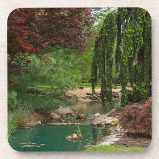Dessous-de-verre Jardin paisible (Devant)