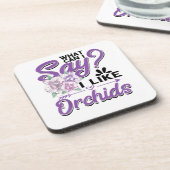 Dessous-de-verre Jardinage d'orchidées (Côté gauche)