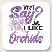 Dessous-de-verre Jardinage d'orchidées (Devant)