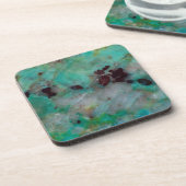 Dessous-de-verre Jasper de Chrysocolle Bleu (Côté gauche)