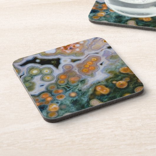 Dessous-de-verre Jasper de l'océan (Côté gauche)