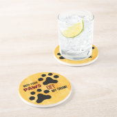 Dessous de verre (jaune) (Côté)