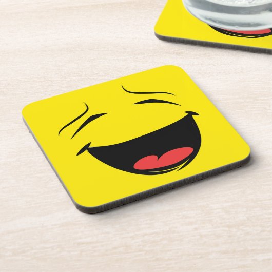 DESSOUS-DE-VERRE JAUNE (Côté gauche)