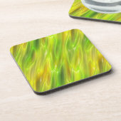 Dessous-de-verre Jaune liquide (Côté gauche)