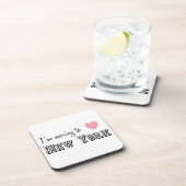 Dessous-de-verre Je déménage à New York (Côté Droit)