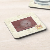 Dessous-de-verre Je déteste tout (Côté gauche)