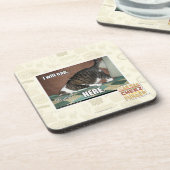 Dessous-de-verre Je ferai une sieste ici (Côté gauche)