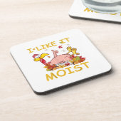 Dessous-de-verre Je L'Aime Moist Funny Turquie Dîner Thanksgiv (Côté gauche)