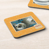 Dessous-de-verre Je maed le fourrure pelucheuse vous (Côté gauche)