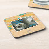 Dessous-de-verre Je maed le fourrure pelucheuse vous (Côté gauche)