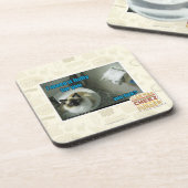 Dessous-de-verre Je maed le fourrure pelucheuse vous (Côté gauche)