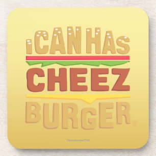 Dessous-de-verre Je peux a le logo de Cheezburger
