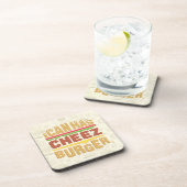 Dessous-de-verre Je peux a le logo de Cheezburger (Côté Droit)