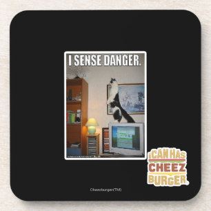Dessous-de-verre Je sens le danger