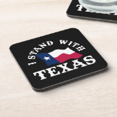 Dessous-de-verre Je suis avec le Texas (Côté gauche)
