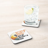 Dessous-de-verre Je Suis Beau Je Suis Bon 9 Balle (Côté Droit)