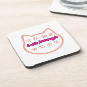 Dessous-de-verre Je suis kassez t-shert cat (Côté gauche)