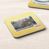 Dessous-de-verre Je suis sur votre tiret (Côté gauche)