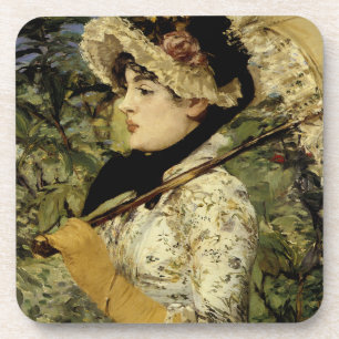 Dessous-de-verre Jeanne : Printemps 1881 par Manet