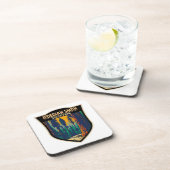 Dessous-de-verre Jedediah Smith Redwoods State Park Californie (Côté Droit)