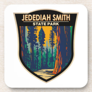 Dessous-de-verre Jedediah Smith Redwoods State Park Californie