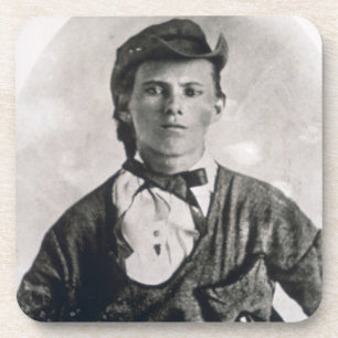 Dessous-de-verre Jesse Woodson James (photo de b/w)