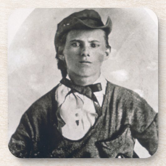 Dessous-de-verre Jesse Woodson James (photo de b/w) (Devant)