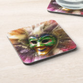 Dessous-de-verre Jester coloré (Côté gauche)