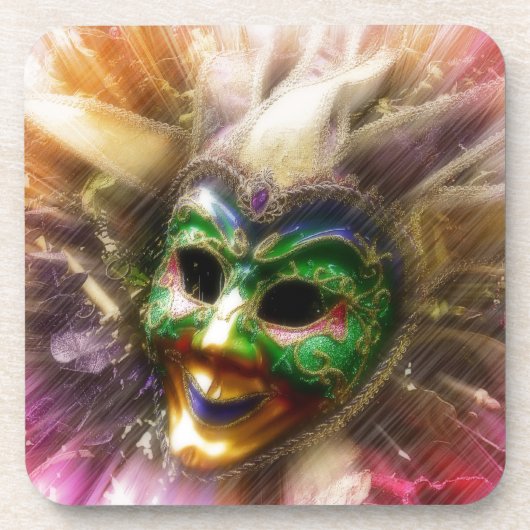 Dessous-de-verre Jester coloré (Devant)