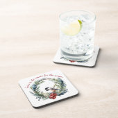 Dessous-de-verre JÉSUS EST LA RAISON DE LA SAISON Citation de Noël (Côté Droit)