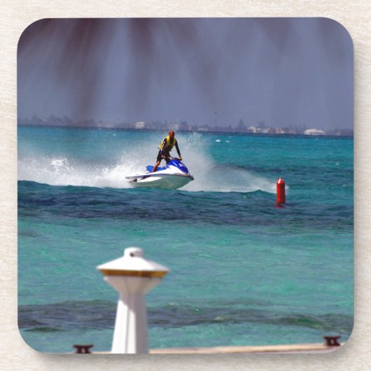 Dessous-de-verre Jet Ski Paradise (Devant)