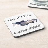 Dessous-de-verre J'Étais Pêche À La Catfish (Côté gauche)