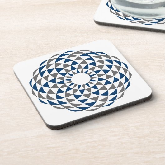 Dessous-de-verre Jeu avec des cercles (Côté gauche)