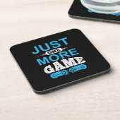 Dessous-de-verre Jeu cadeau de Gamer juste un jeu de plus (Côté gauche)