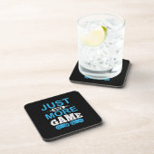 Dessous-de-verre Jeu cadeau de Gamer juste un jeu de plus (Côté Droit)