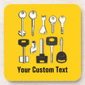 Dessous-de-verre Jeu de clés (Devant)