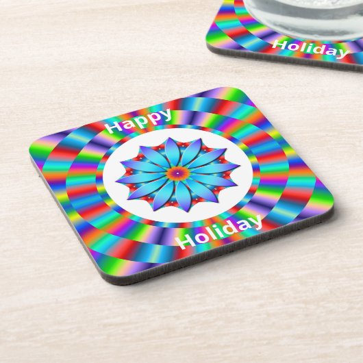 Dessous de verre Jeu De Conception Circulaire Fest (Côté gauche)