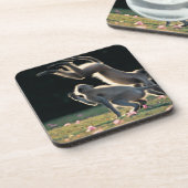 Dessous-de-verre Jeu de singes (Côté gauche)