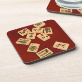 Dessous-de-verre Jeu d'heure-milliampère Jongg (Côté gauche)