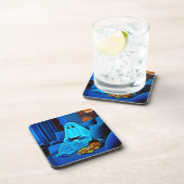 Dessous-de-verre Jeu Ghost Soirée Cosy En Design (Côté Droit)