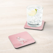 Dessous-de-verre Jeune chat blanc (Côté Droit)