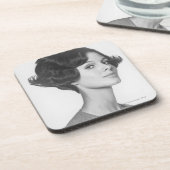 Dessous-de-verre Jeune femme (Côté gauche)