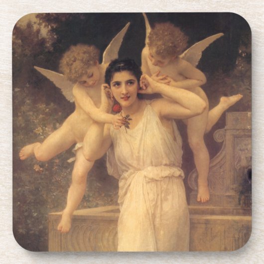 Dessous-de-verre Jeunesse par Bouguereau, Portrait d'anges victorie (Devant)