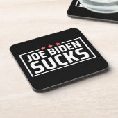 Dessous-de-verre joe Biden Sucks (Côté gauche)