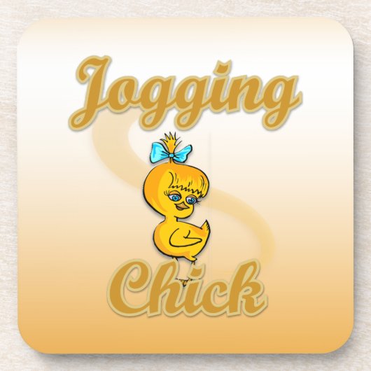Dessous-de-verre Jogging Chick (Devant)